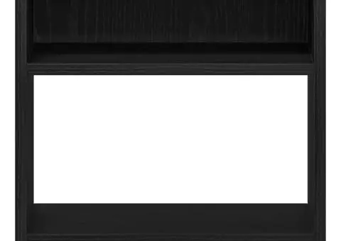 Noptiera stejar negru 40x30x40 cm lemn prelucrat - 5/5