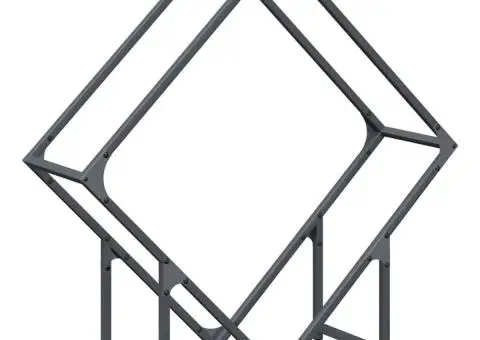 Suport pentru lemne de foc Antracit Oțel laminat la rece - 2/5