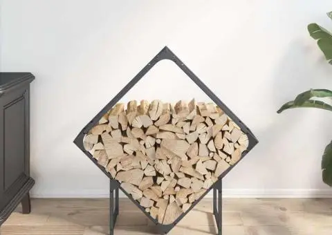 Suport pentru lemne de foc Antracit Oțel laminat la rece - 3/5