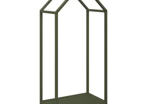 Suport pentru lemne de foc Verde măsline Oțel laminat la rece - 2/5