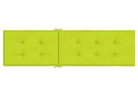 Pernă de șezlong, verde aprins, (75 + 105) x 50 x 4 cm - 5/5