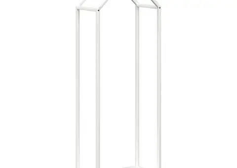 Suport pentru lemne de foc alb 40x25x120cm Oțel laminat la rece - 2/5