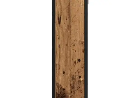 Dulap cu oglindă de baie lemn vechi 60x16x60 cm lemn de lemn - 5/5