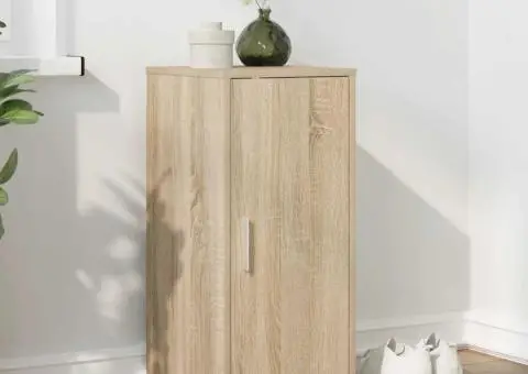 Pantofar, stejar sonoma, 32x35x70 cm, PAL - 1/5