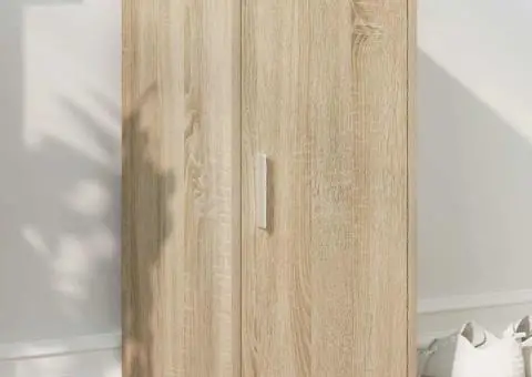 Pantofar, stejar sonoma, 32x35x70 cm, PAL - 3/5