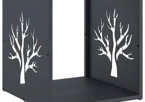 Suport pentru lemne de foc Antracit Oțel laminat la rece - 2/5