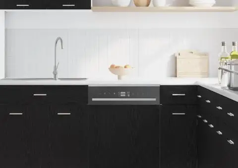 Panou mașină spălat vase “Lyon”, stejar negru, 60x1,5x67 cm - 3/5