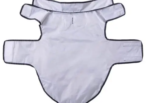 Pelernă de ploaie pentru câini cu benzi reflectorizante 2XL - 5/5