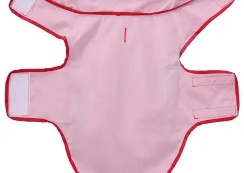 Pelernă de ploaie pentru câini cu benzi reflectorizante roșu XS - 5/5