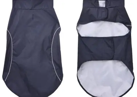 Pelernă de ploaie pentru câini cu benzi reflectorizante L - 3/5