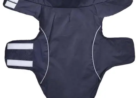 Pelernă de ploaie pentru câini cu benzi reflectorizante S - 4/5