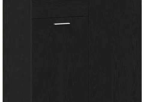 Servantă, stejar negru, 80x36 x75 cm, lemn prelucrat - 2/5