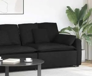 vidaXL Modul modular de capăt pentru cotieră canapea cu perne 100 cm