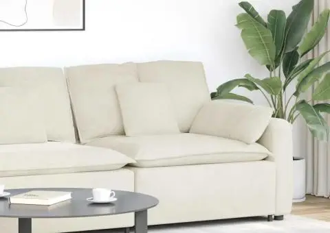 Modul modular de capăt pentru cotieră canapea cu perne 100 cm - 1/5