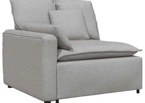 Modul modular de capăt pentru cotieră canapea cu perne 100 cm - 2/5