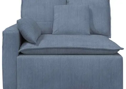 Modul modular de capăt pentru cotieră canapea cu perne 100 cm - 3/5