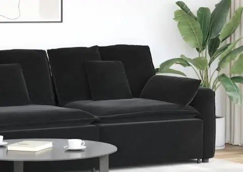 Modul modular de capăt pentru cotieră canapea cu perne 100 cm - 1/5