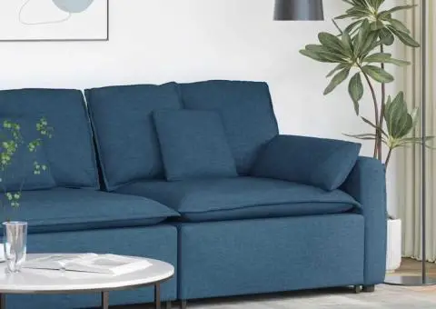 Modul modular de capăt pentru cotieră canapea cu perne 100 cm - 1/5