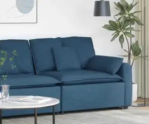 vidaXL Modul modular de capăt pentru cotieră canapea cu perne 100 cm
