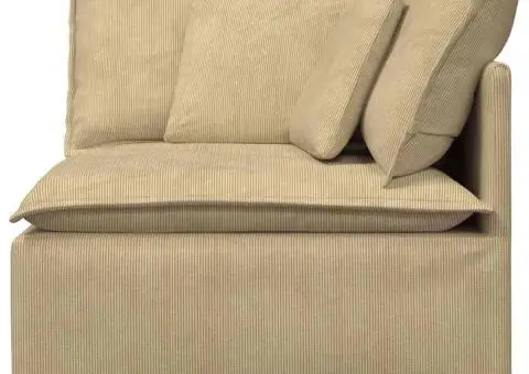 Modul modular de colț pentru canapea cu perne 100 cm - 3/5