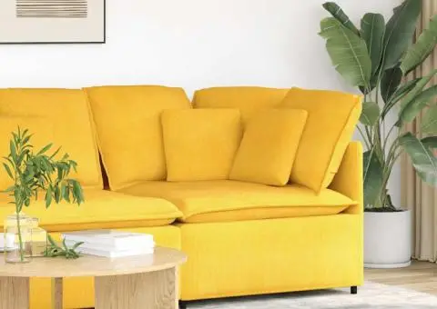 Modul modular de colț pentru canapea cu perne 100 cm - 1/5