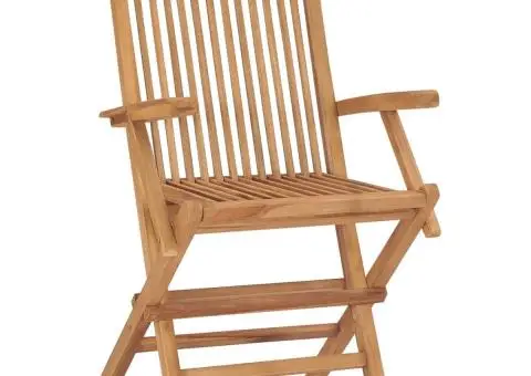 Scaune de grădină cu perne, 2 buc., albastru, lemn masiv de tec - 4/5