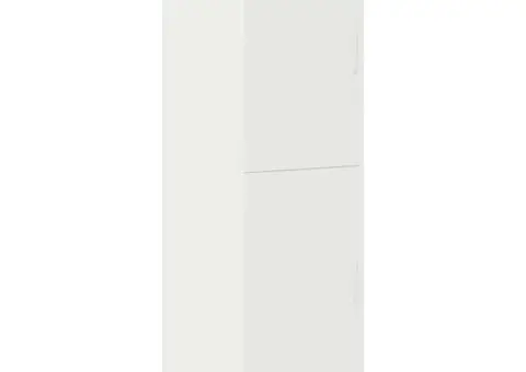 Dulap de bucătărie, alb, 38x41,5x131,5 cm, lemn prelucrat - 2/5