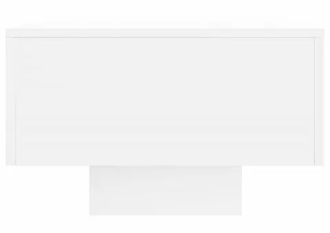 Măsuță de cafea, alb, 100x49,5x31 cm, lemn prelucrat - 5/5