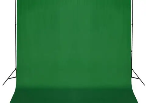 Sistem de suport fundal, 600 x 300 cm, verde - 1/5