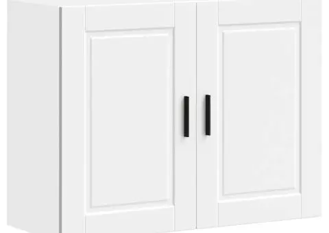 Dulap de bucatarie "Porto" din lemn prelucrat alb - 2/5