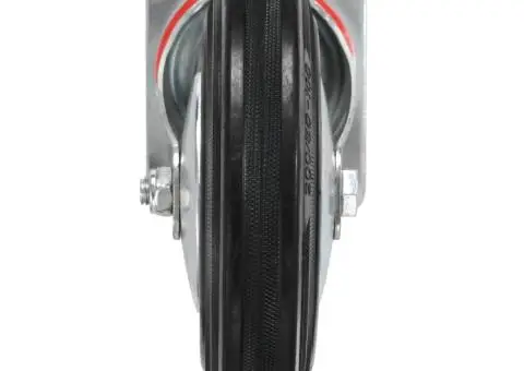 Roți pivotante, 4 buc., 200 mm - 5/5