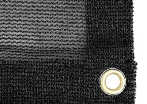 Plasă de container, negru, 3 x 5 m, HDPE - 5/5