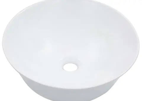 Chiuvetă de baie, alb, 41x12,5 cm, ceramică - 2/5