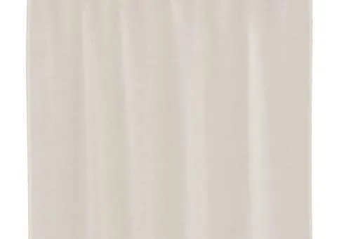 Perdele din voile cu tablă 2 buc crem - 4/5