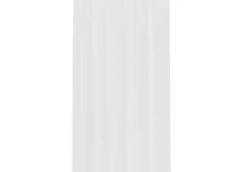 Perdele Voile cu Bucle 2 buc Alb 140x260 cm - 4/5