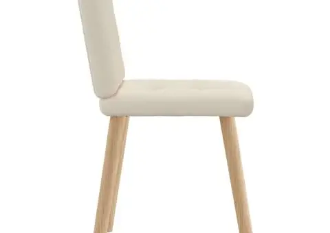 Scaune de bucătărie, 2 buc., pânză - 5/5