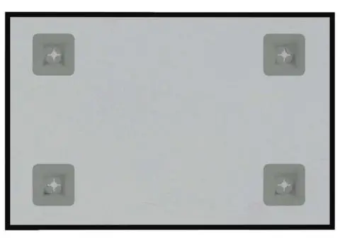 Tablă magnetică de perete neagră 40x30 cm, sticlă securizată - 4/5