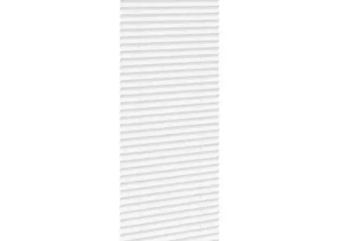 Jaluzea plisse, alb, 40x100 cm, pliuri - 4/5