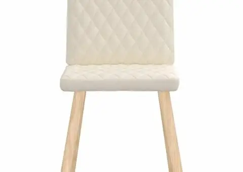 Scaune de bucătărie, 4 buc., pânză - 4/5