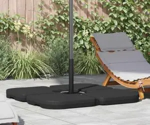 Bază de umbrelă portabilă umplută cu nisip / apă, 60L