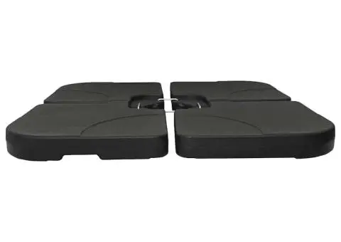 Bază de umbrelă portabilă umplută cu nisip / apă, 60L - 2/5