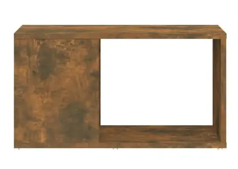 Comodă TV, stejar fumuriu, 60x24x32 cm, lemn compozit - 5/5