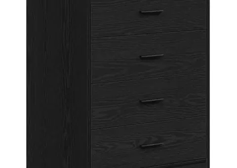 Dulap depozitare garaj negru 60x51x85 cm lemn masiv de pin - 2/5