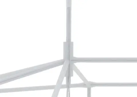 Cort Petrecere în Aer Liber Stâlpi Cort Set Accesorii pentru Asamblare - 2/4