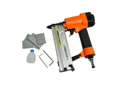 Capsator și pistol de cuie cu aer comprimat 2 în 1 - 1/5