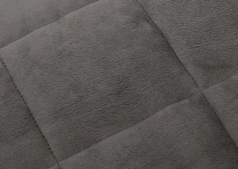 Pătură grea, gri, 200x220 cm, 9 kg, material textil - 4/5