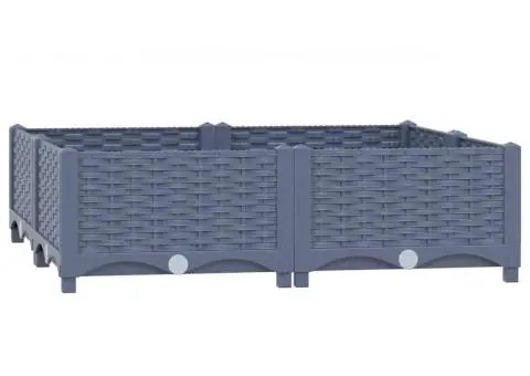 Strat înălțat, 80x80x23 cm, polipropilenă - 2/5