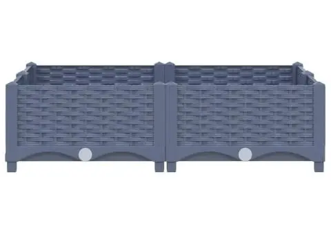 Strat înălțat, 80x80x23 cm, polipropilenă - 3/5