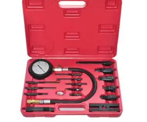 vidaXL Set tester compresie pentru motor Diesel 17 piese