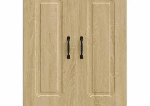 Dulap de bază pentru chiuvetă Stejar Sonoma Lemn prelucrat - 4/5